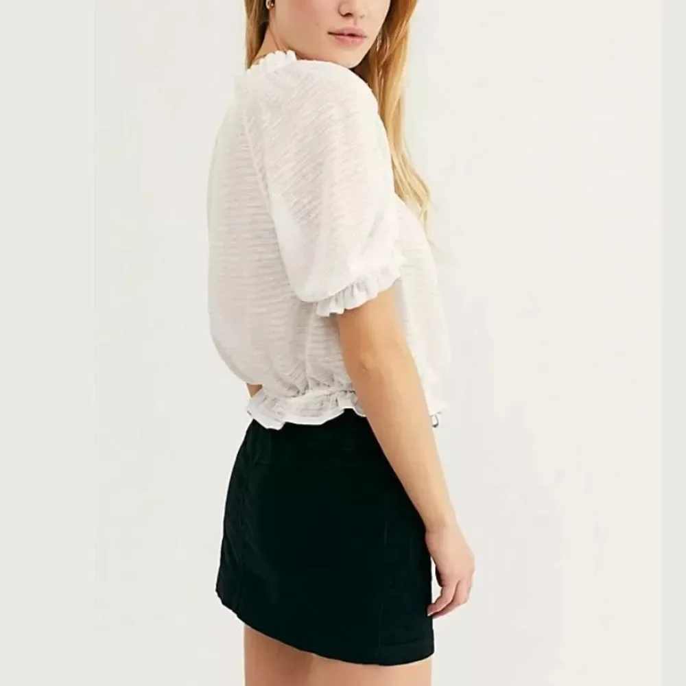 NWT Free People Dorothy Drawing String Waist Top